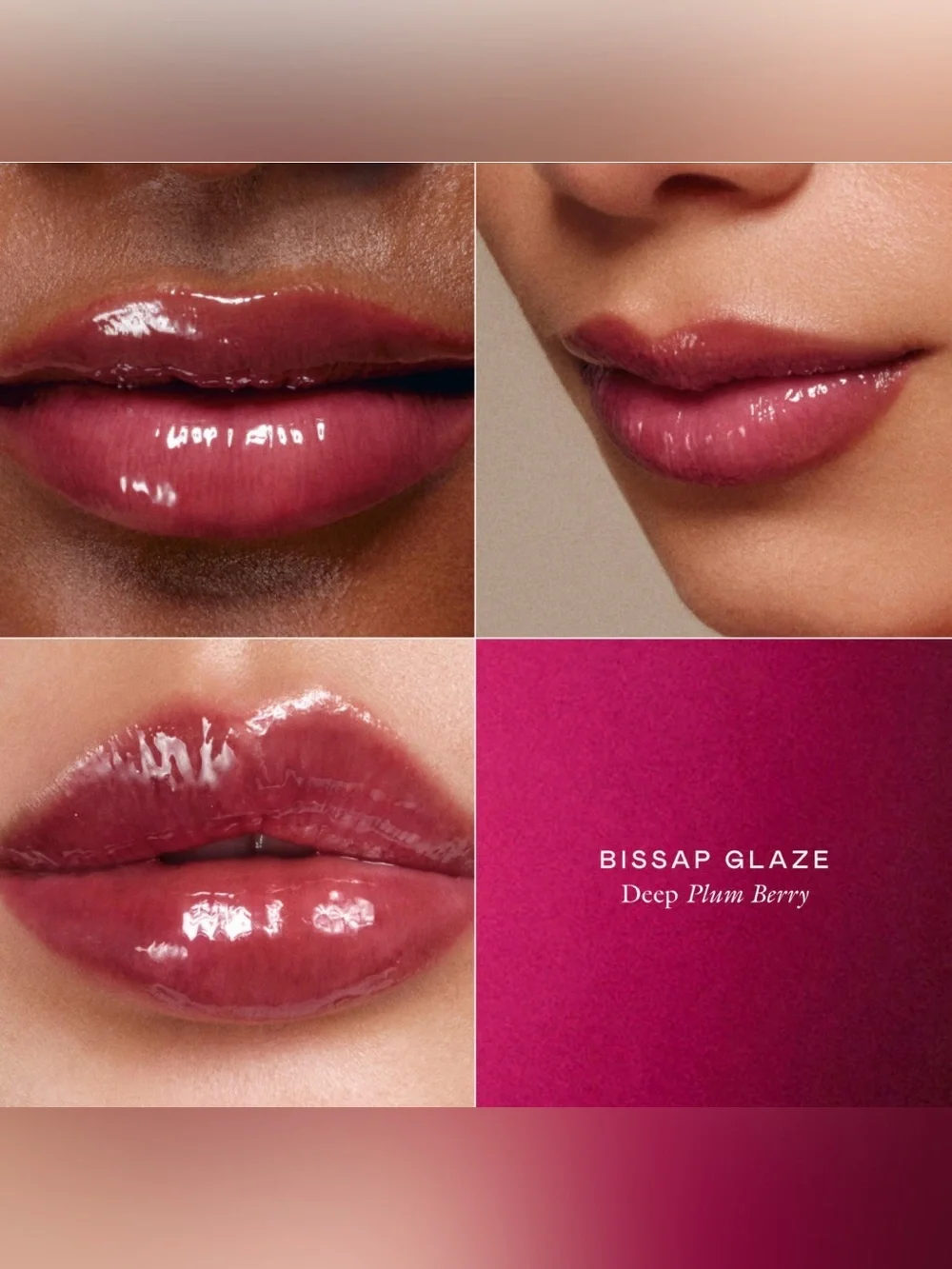 EADEM Le Chouchou Exfoliating + Softening Peptide Lip Balm in Bissap Glaze NIB